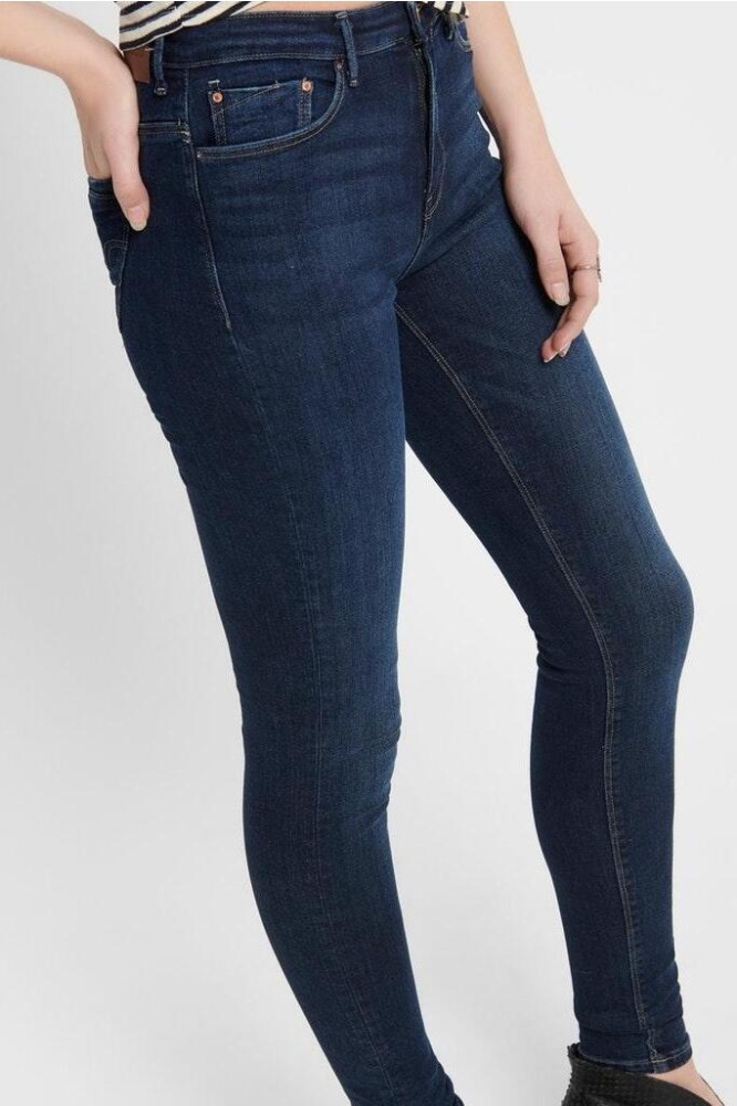 onlPAOLA HW SK DNM JEANS AZGZ878 NOOS 15165780 Dark Blue Denim